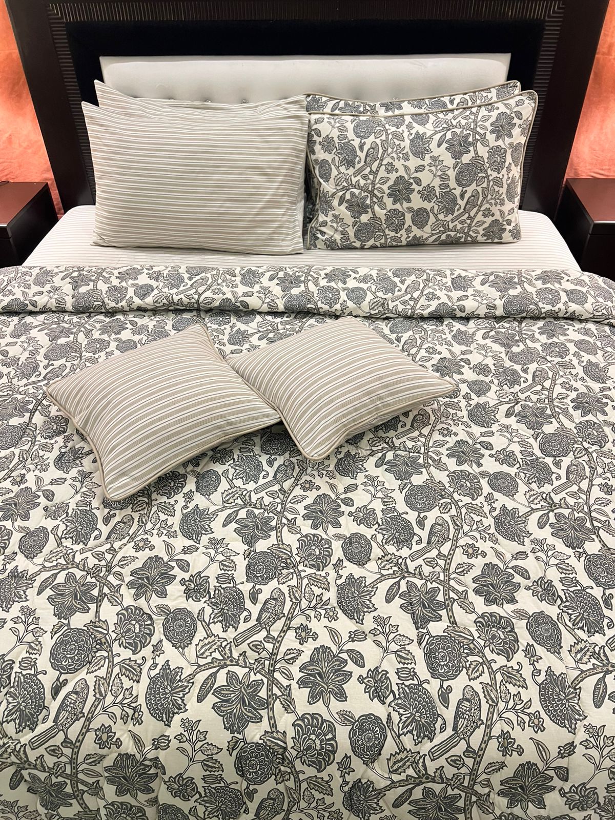 IV578 Cotton Comforter Set - Light Filling