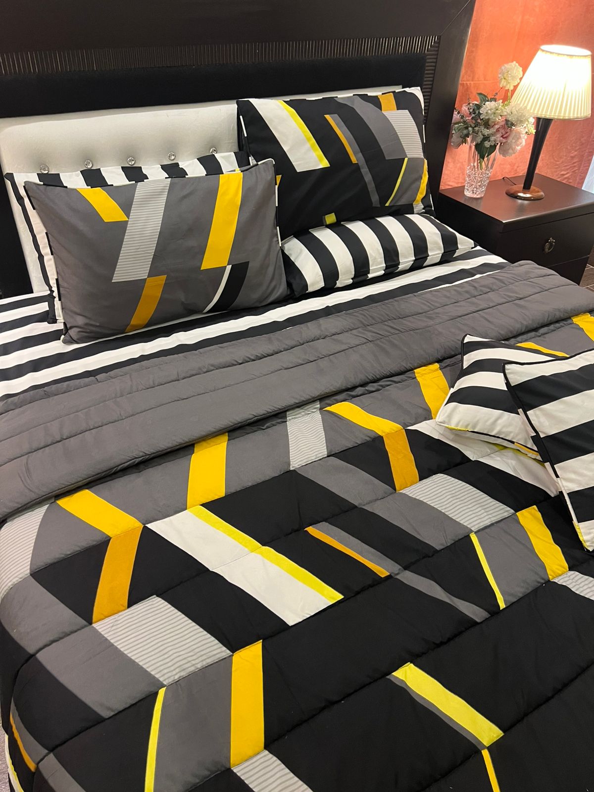 IV633 Cotton Duvet Cover Set - Without Filling