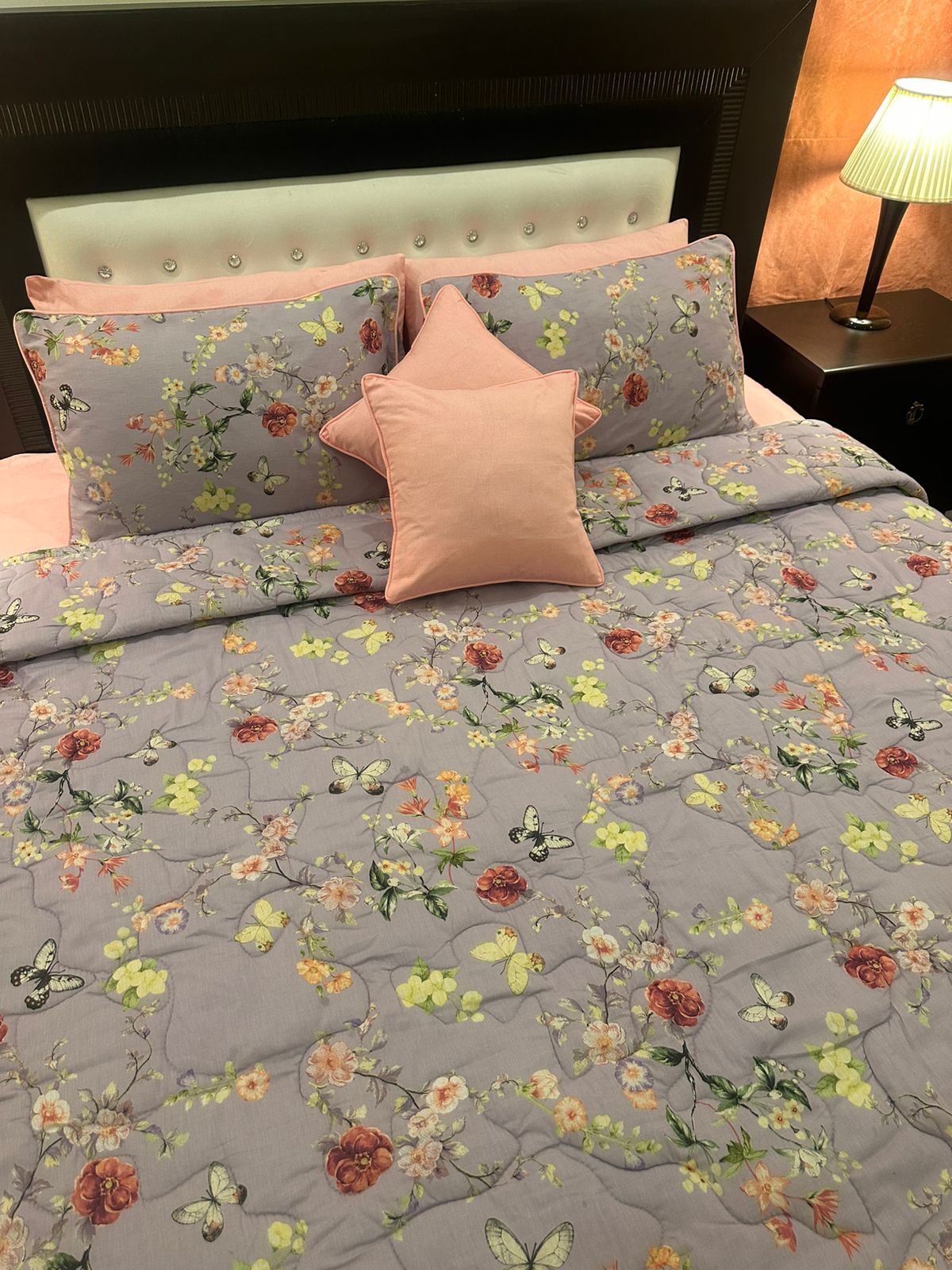 IV584 Cotton Comforter Set - Light Filling