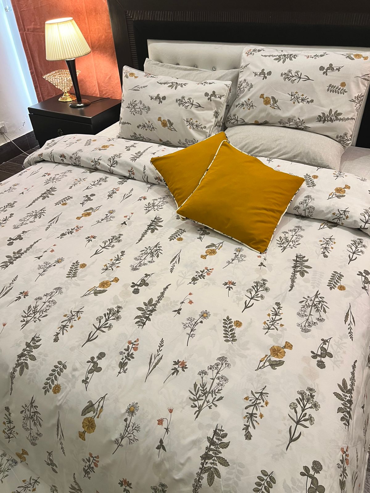 IV697 Percale Cotton Duvet Cover Set - Without Filling