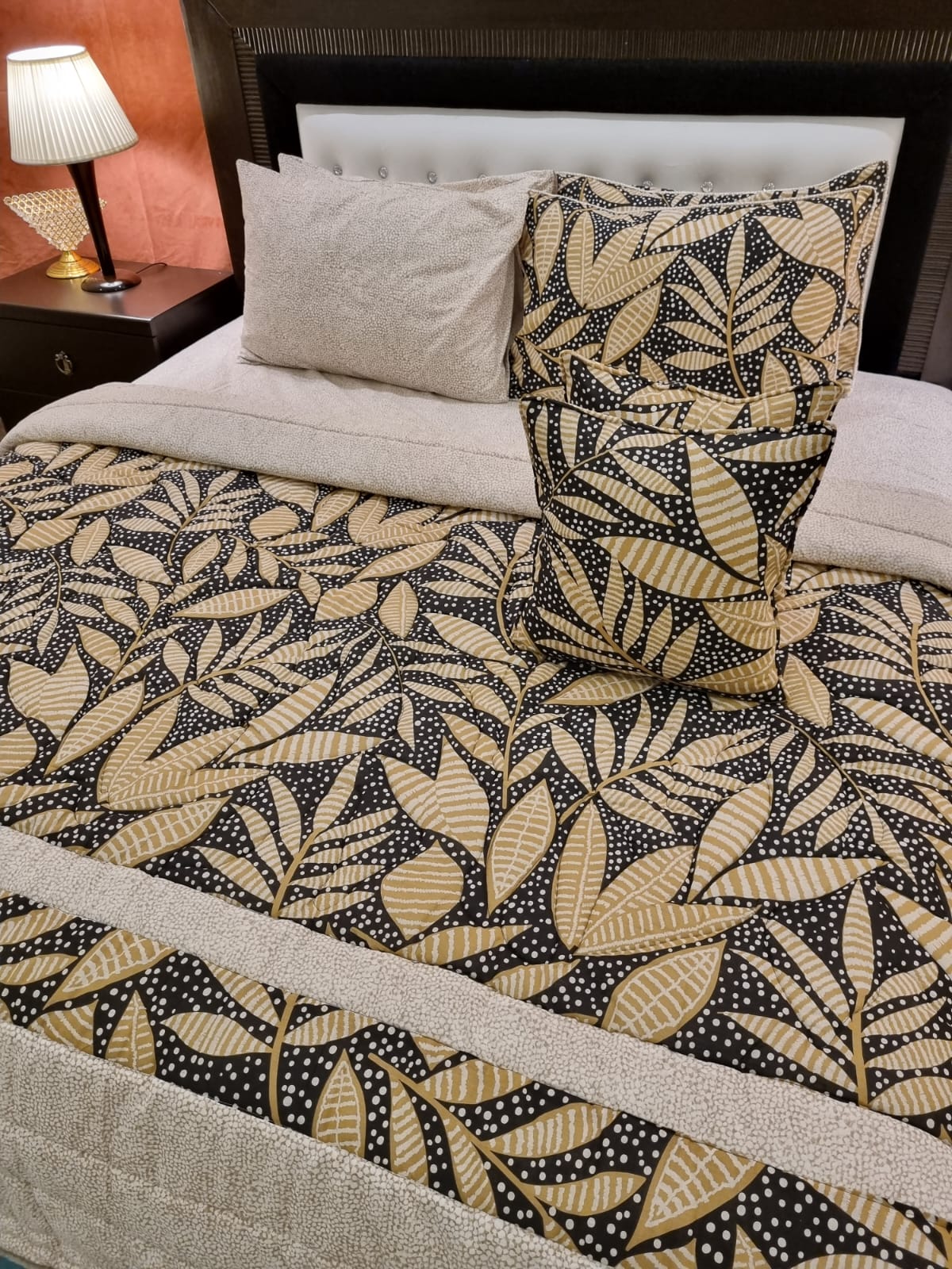 IV399 Cotton Comforter Set - Light Filling