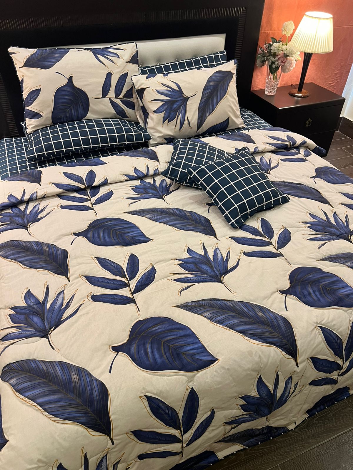 IV631 Cotton Duvet Cover Set - Without Filling