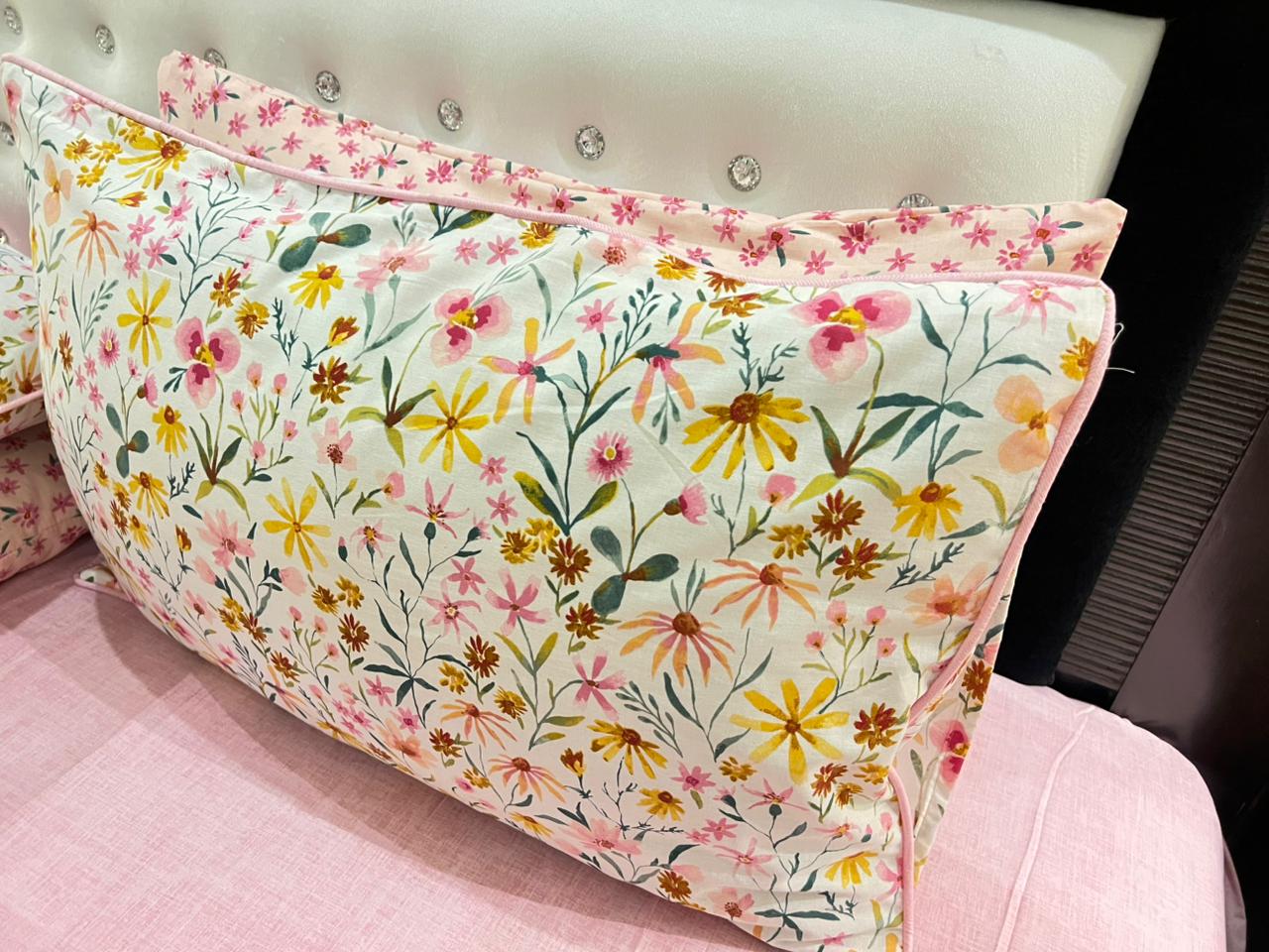 IV566 Cotton Comforter Set - Light Filling