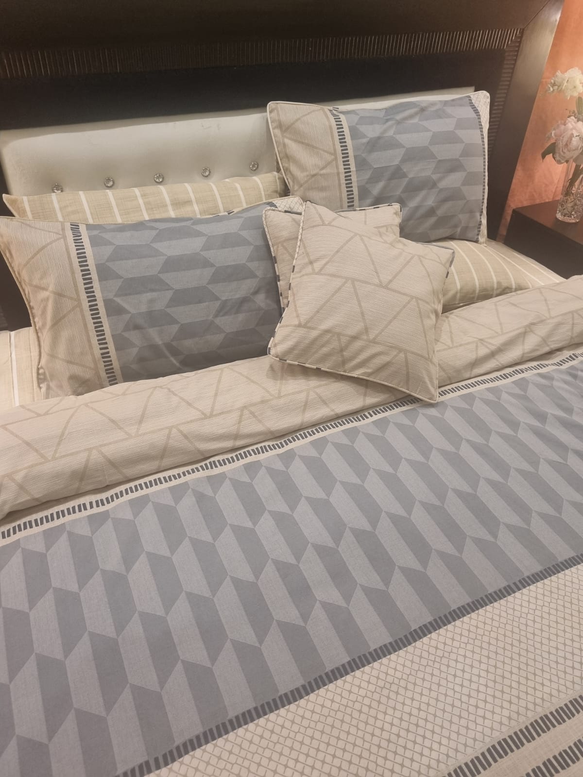 IV693 Cotton Duvet Cover Set - Without Filling