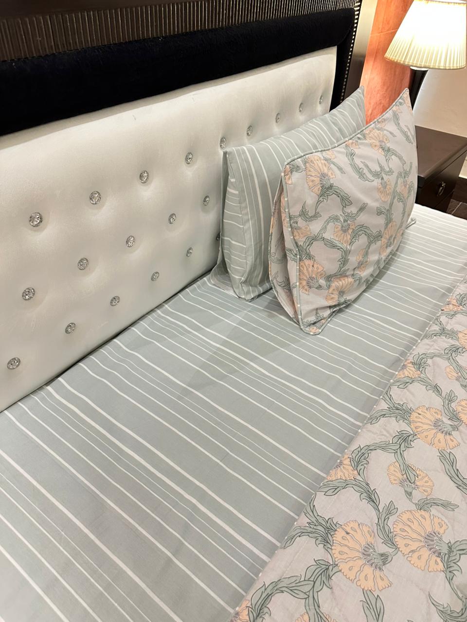 IV542 Cotton Comforter Set - Light Filling