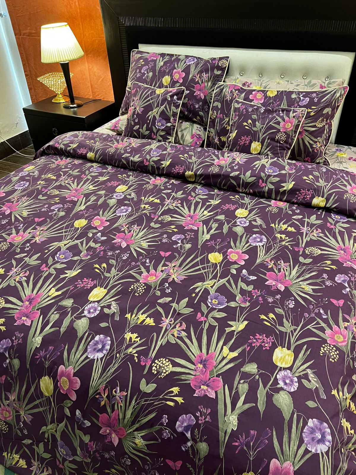IV696 Cotton Duvet Cover Set - Without Filling