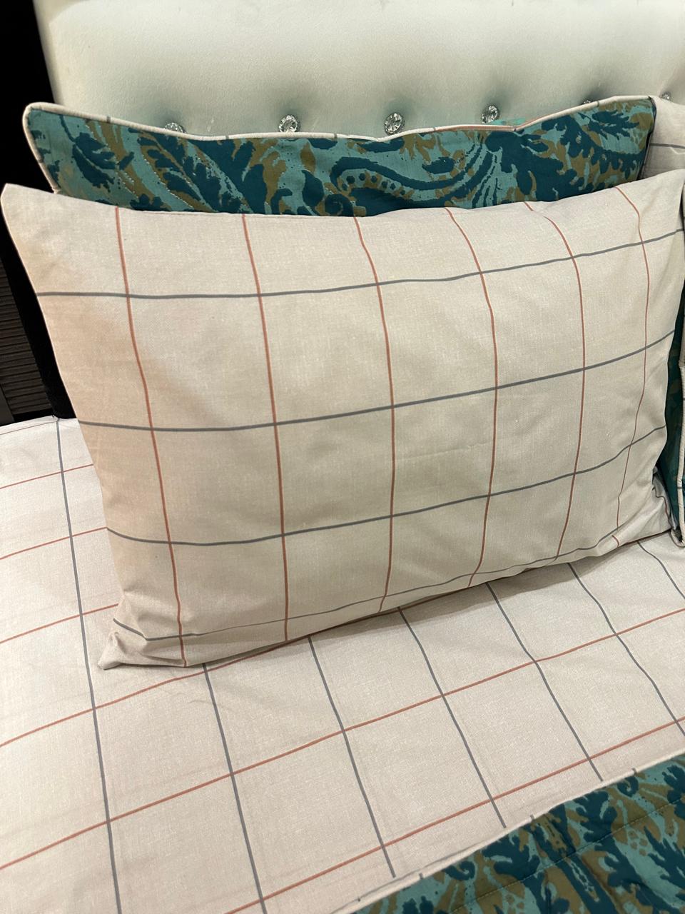 IV546 Cotton Comforter Set - Light Filling