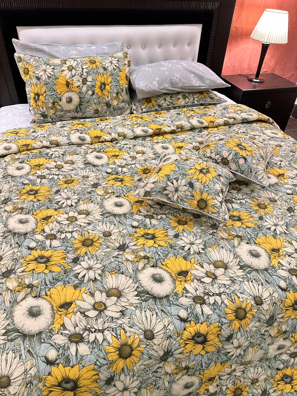IV545 Cotton Comforter Set - Light Filling