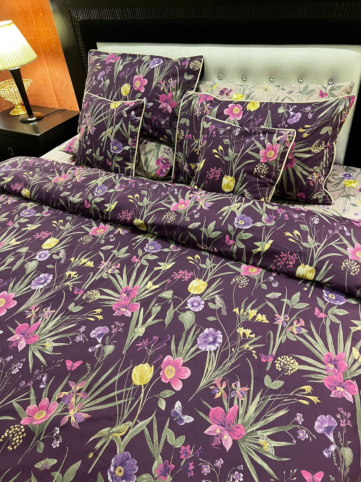 IV696 Cotton Duvet Cover Set - Without Filling