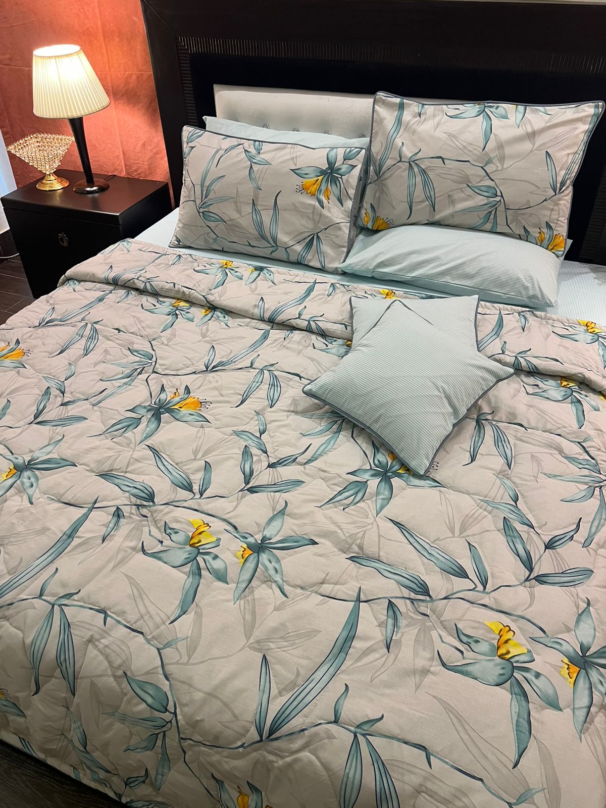 IV632 Cotton Duvet Cover Set - Without Filling