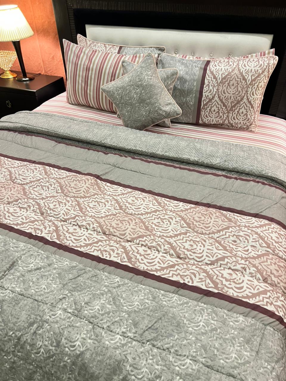 IV582 Cotton Comforter Set - Light Filling