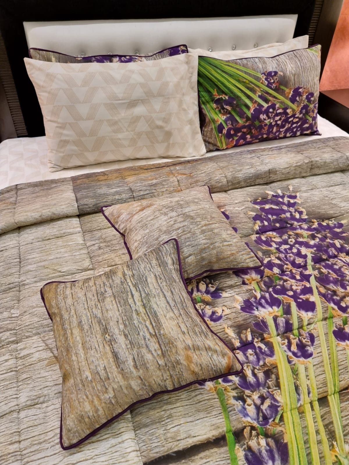 IV445 Cotton Duvet Cover Set - Without Filling