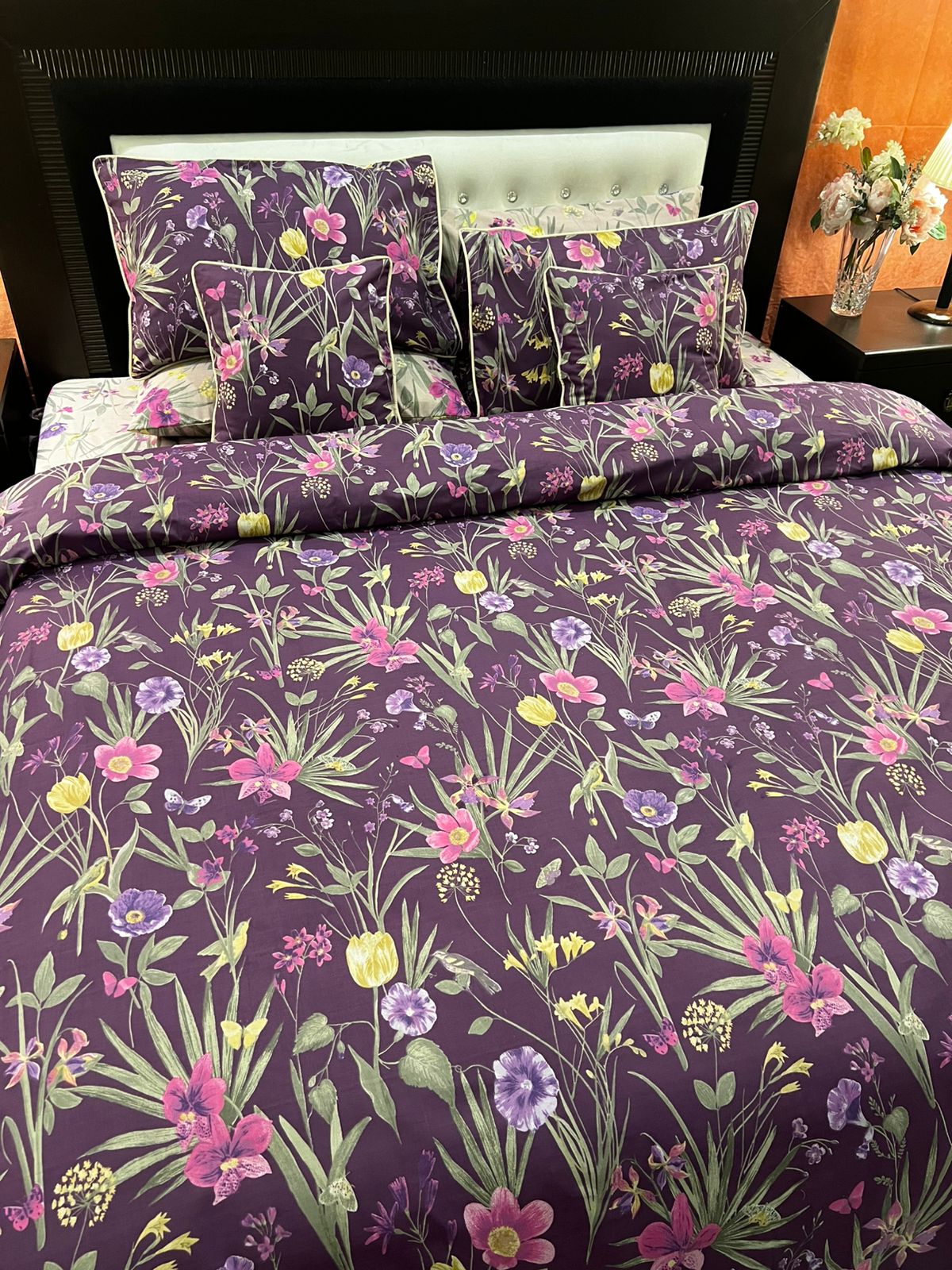 IV696 Cotton Duvet Cover Set - Without Filling