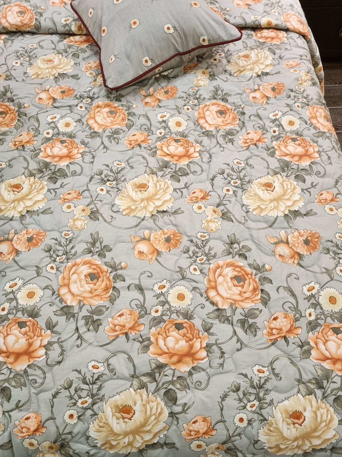 IV515 Cotton Comforter Set - Light Filling
