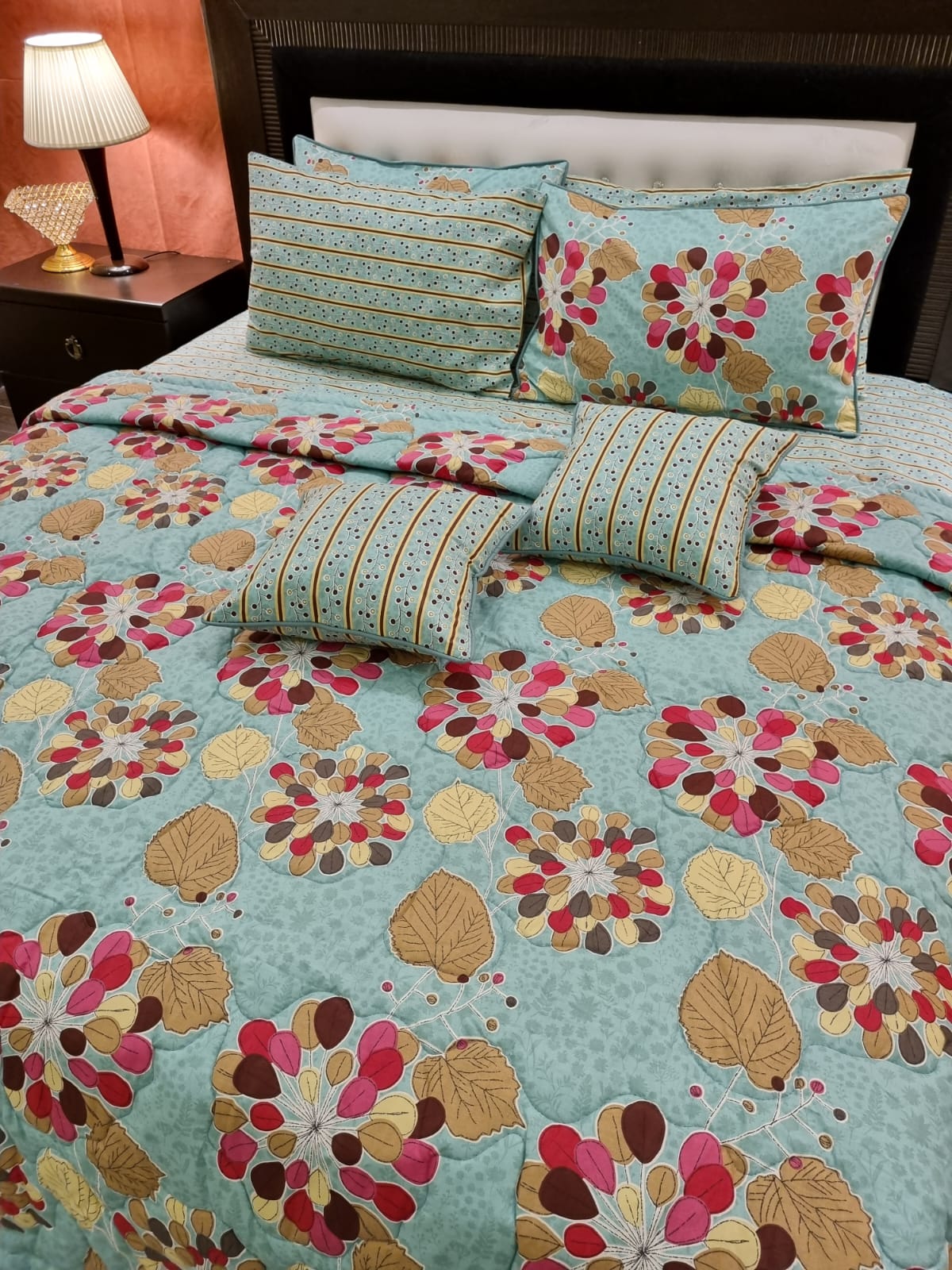 IV506 Cotton Comforter Set - Light Filling