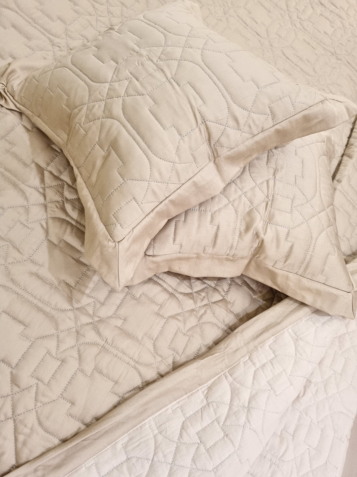 Taupe Symphony Luxury Comforter Set