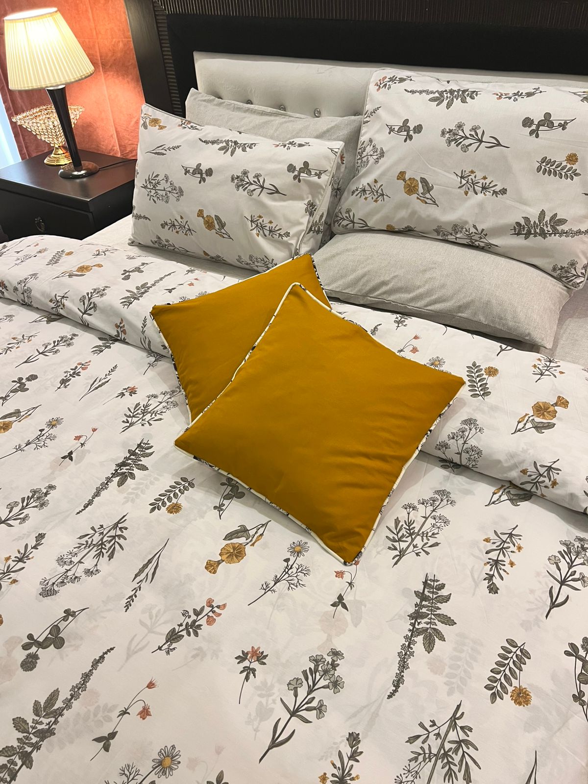 IV697 Percale Cotton Duvet Cover Set - Without Filling