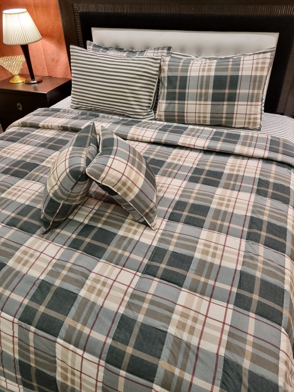 IV510 Cotton Comforter Set - Light Filling