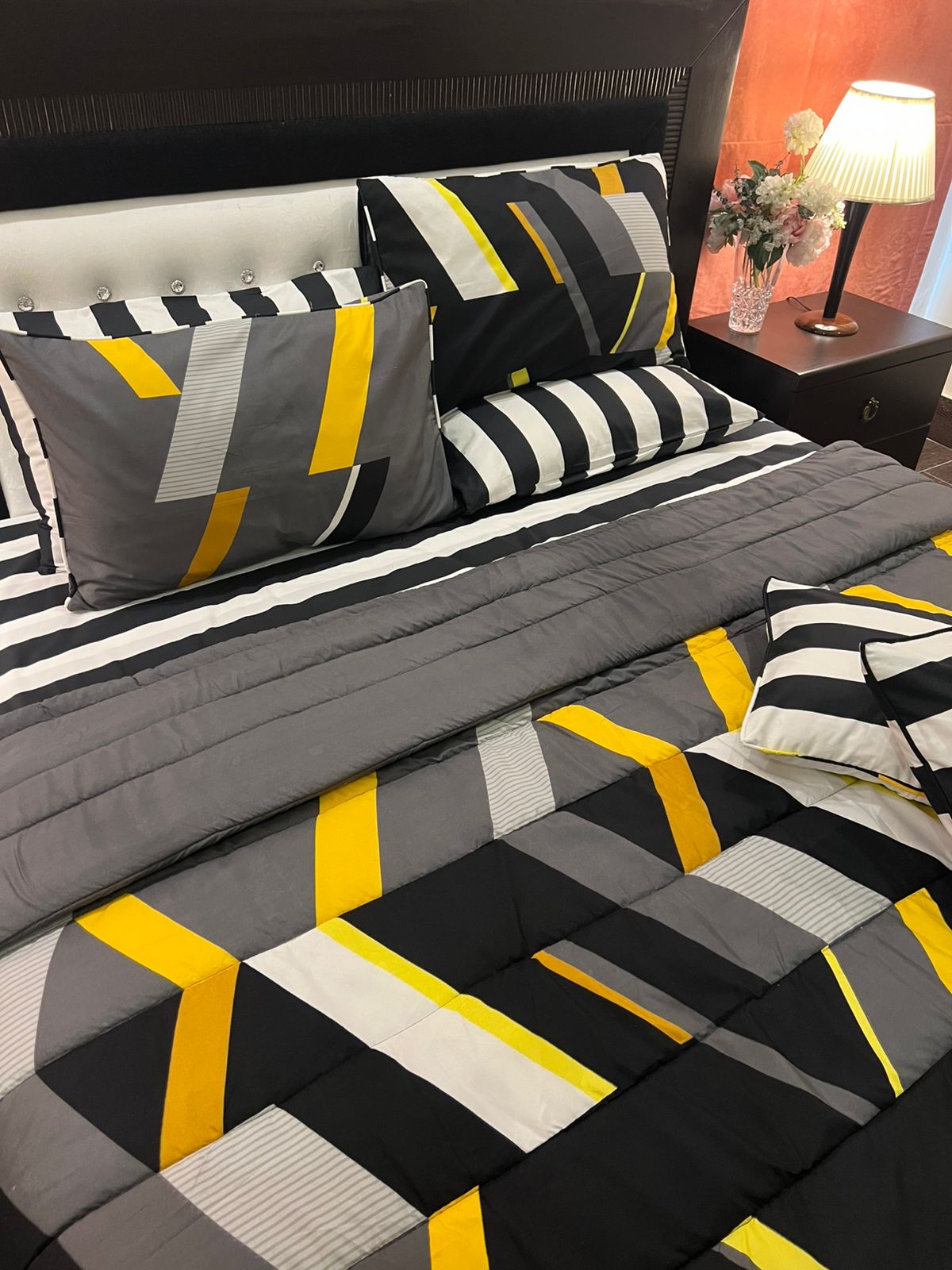IV633 Cotton Duvet Cover Set - Without Filling