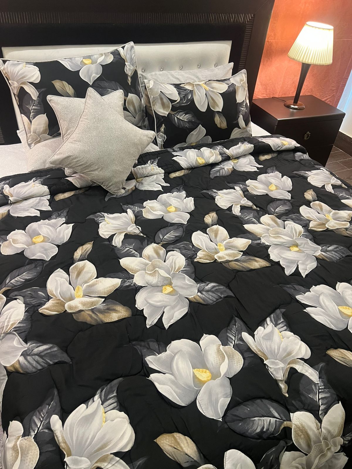 IV625 Cotton Comforter Set - Light Filling