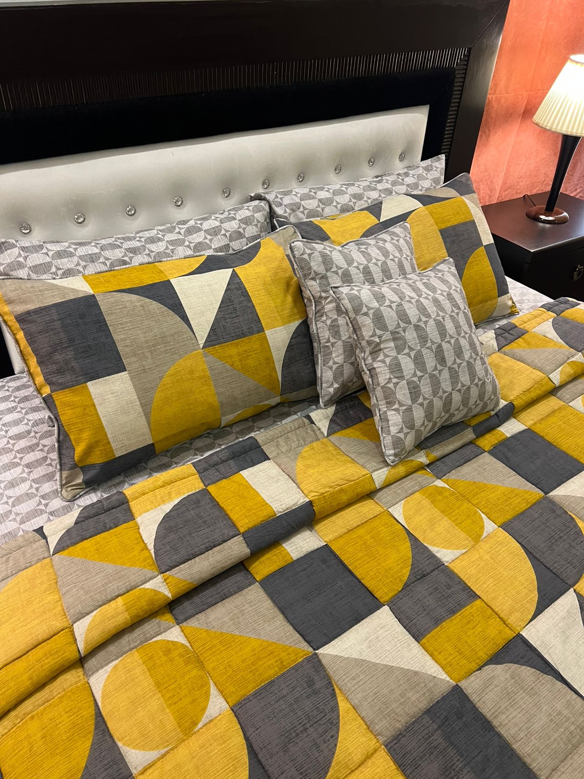 IV613 Cotton Comforter Set - Light Filling