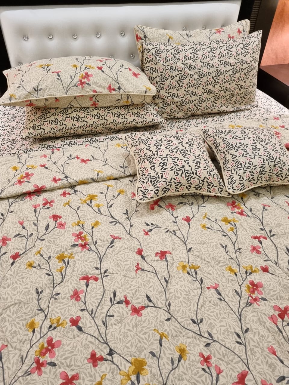 IV516 Cotton Comforter Set - Light Filling