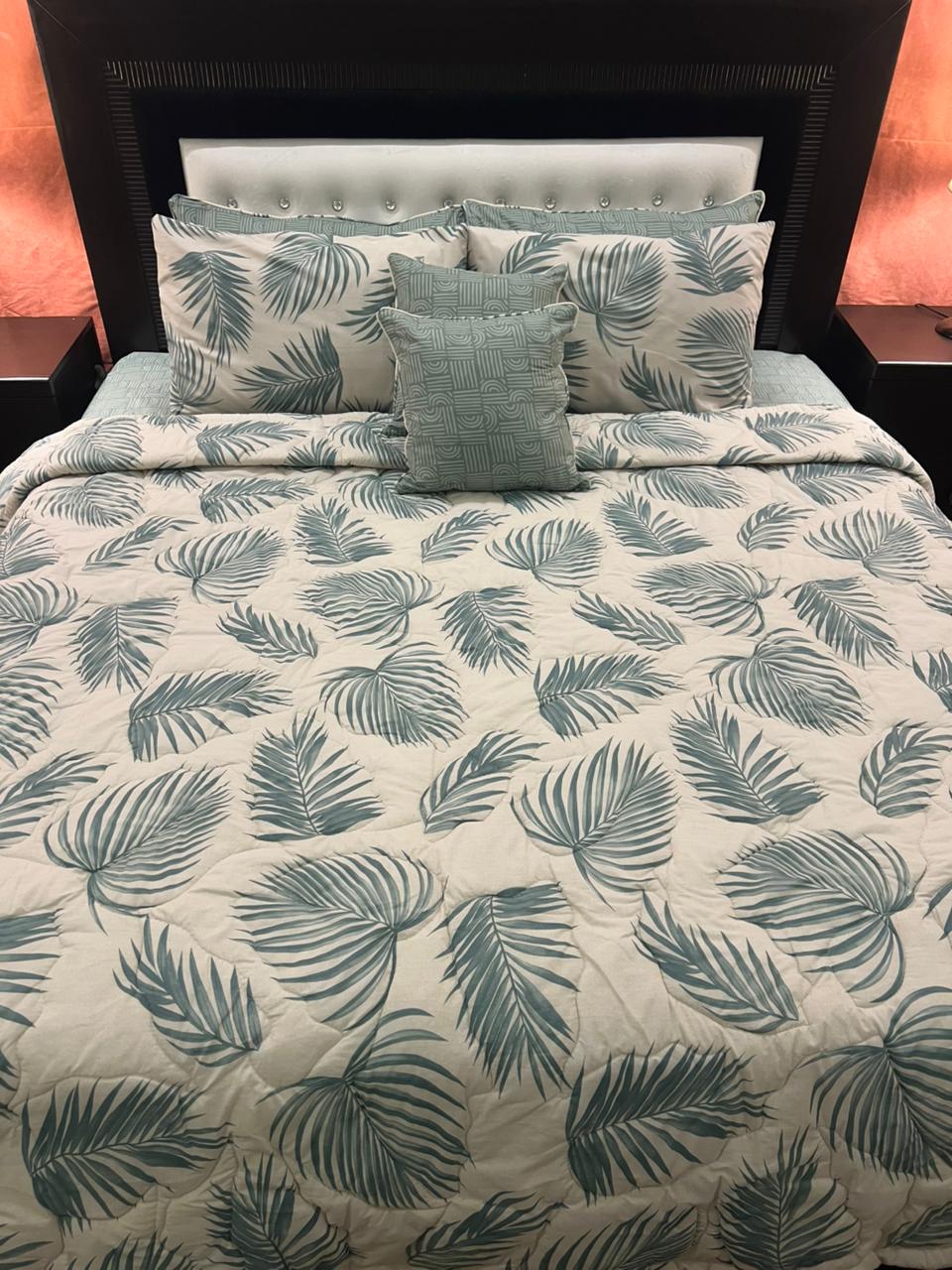IV626 Cotton Comforter Set - Light Filling