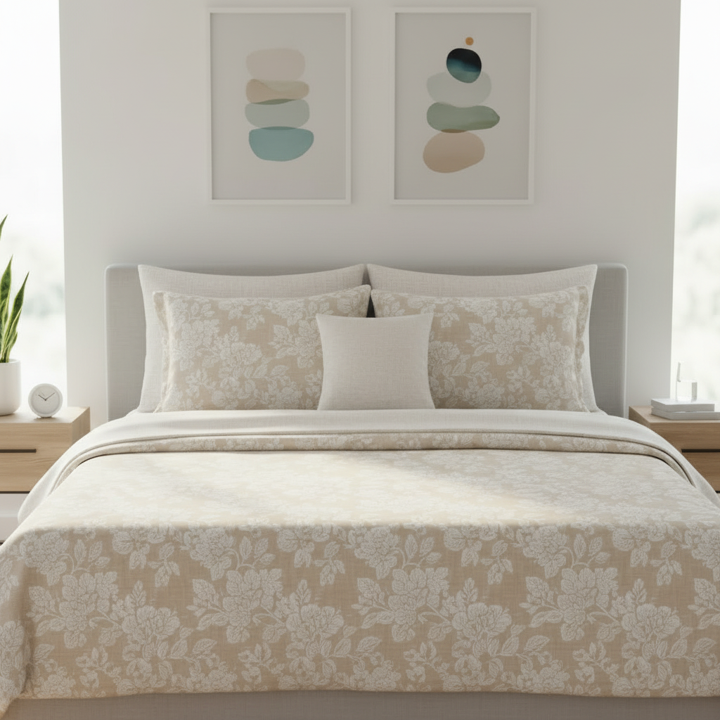 IV842 Cotton Duvet Cover Set - Without Filling