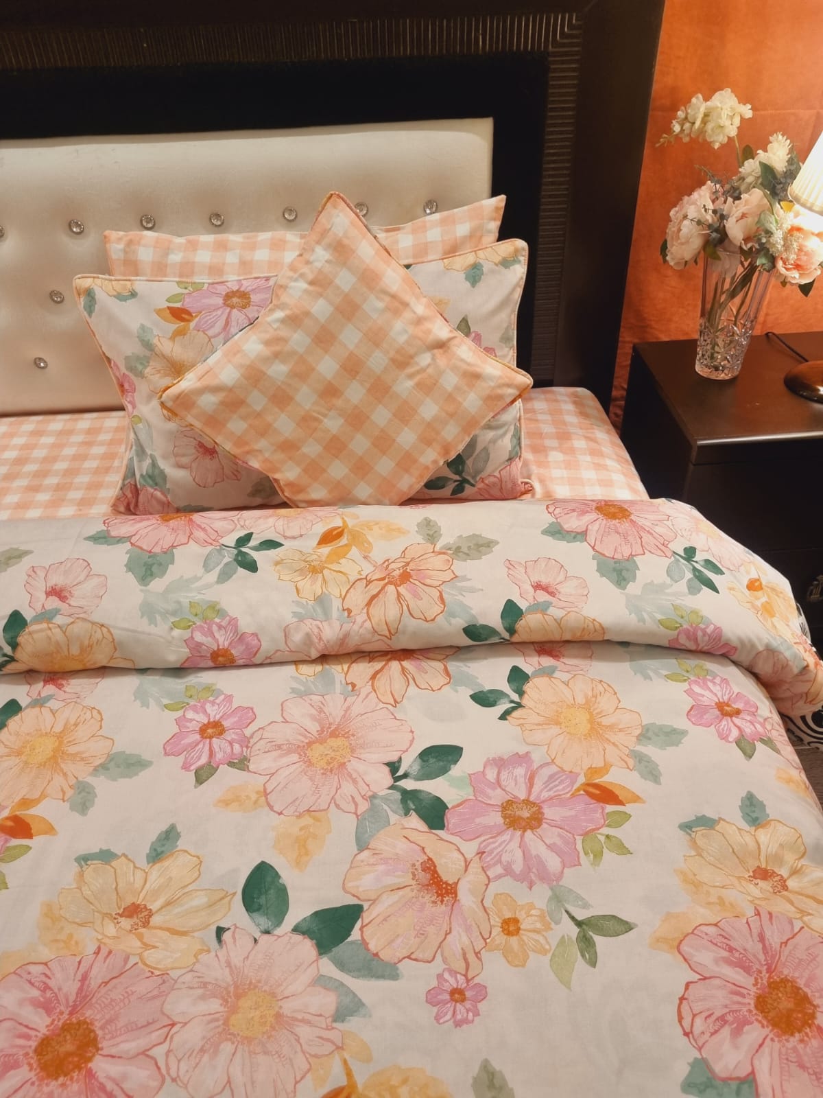 IV692 Percale Cotton Duvet Cover Set - Without Filling