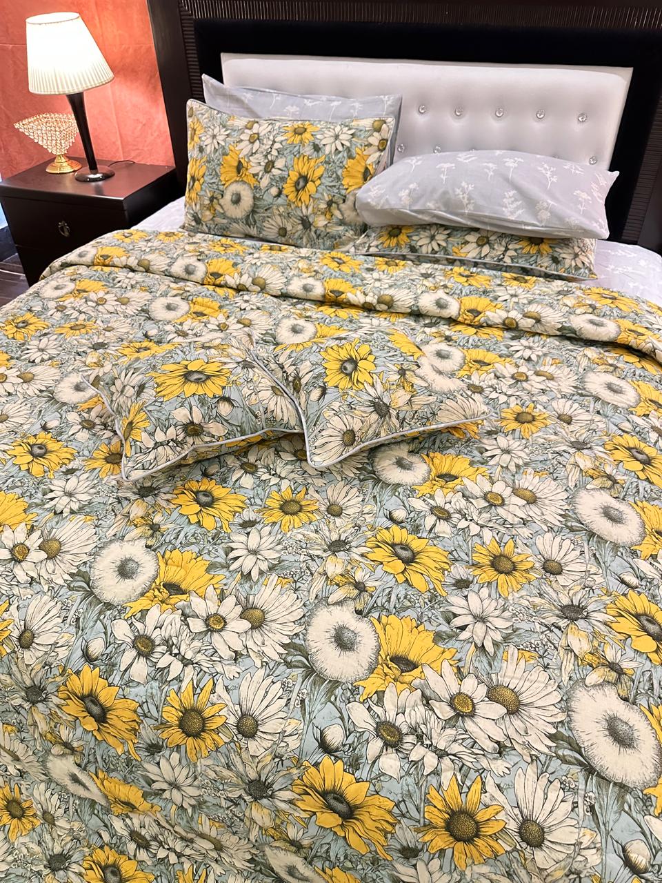 IV545 Cotton Comforter Set - Light Filling