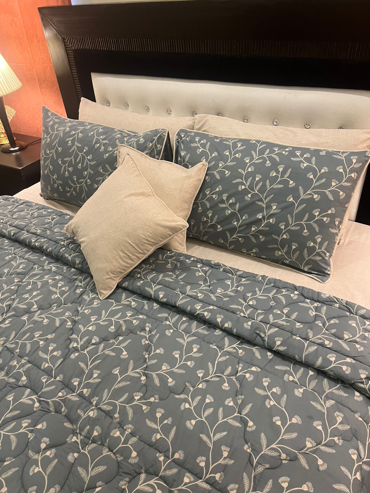 IV603 Cotton Duvet Cover Set - Without Filling