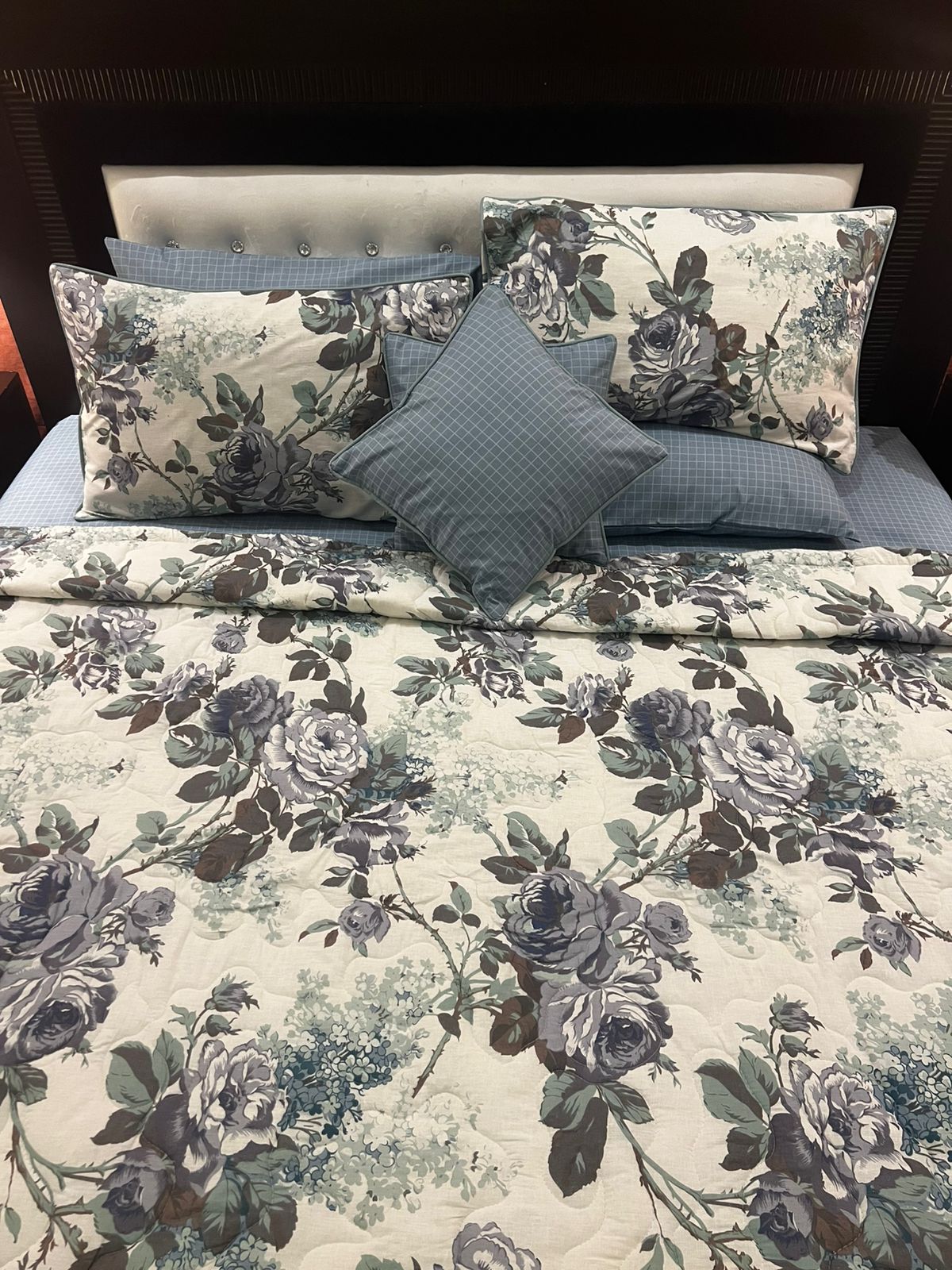 IV653 Cotton Duvet Cover Set - Without Filling