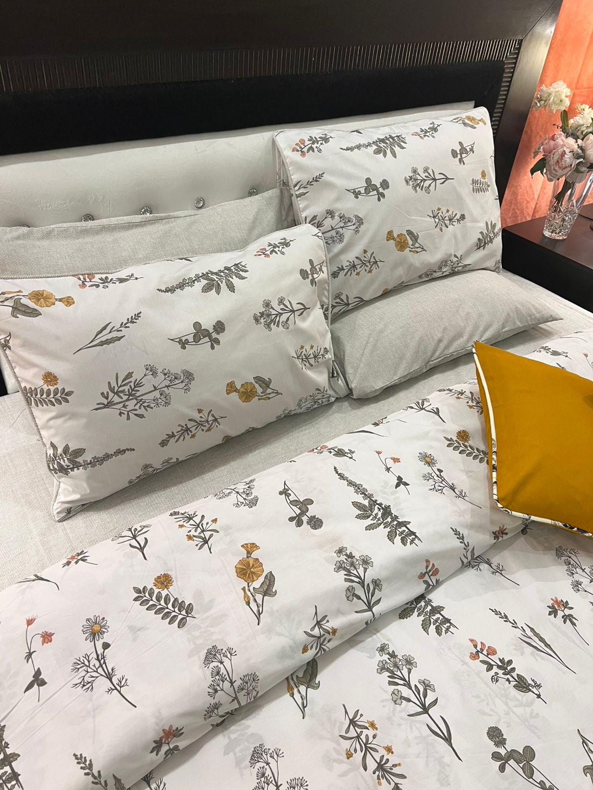 IV697 Percale Cotton Duvet Cover Set - Without Filling