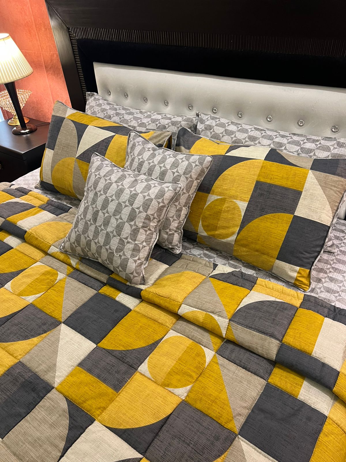 IV613 Cotton Comforter Set - Light Filling