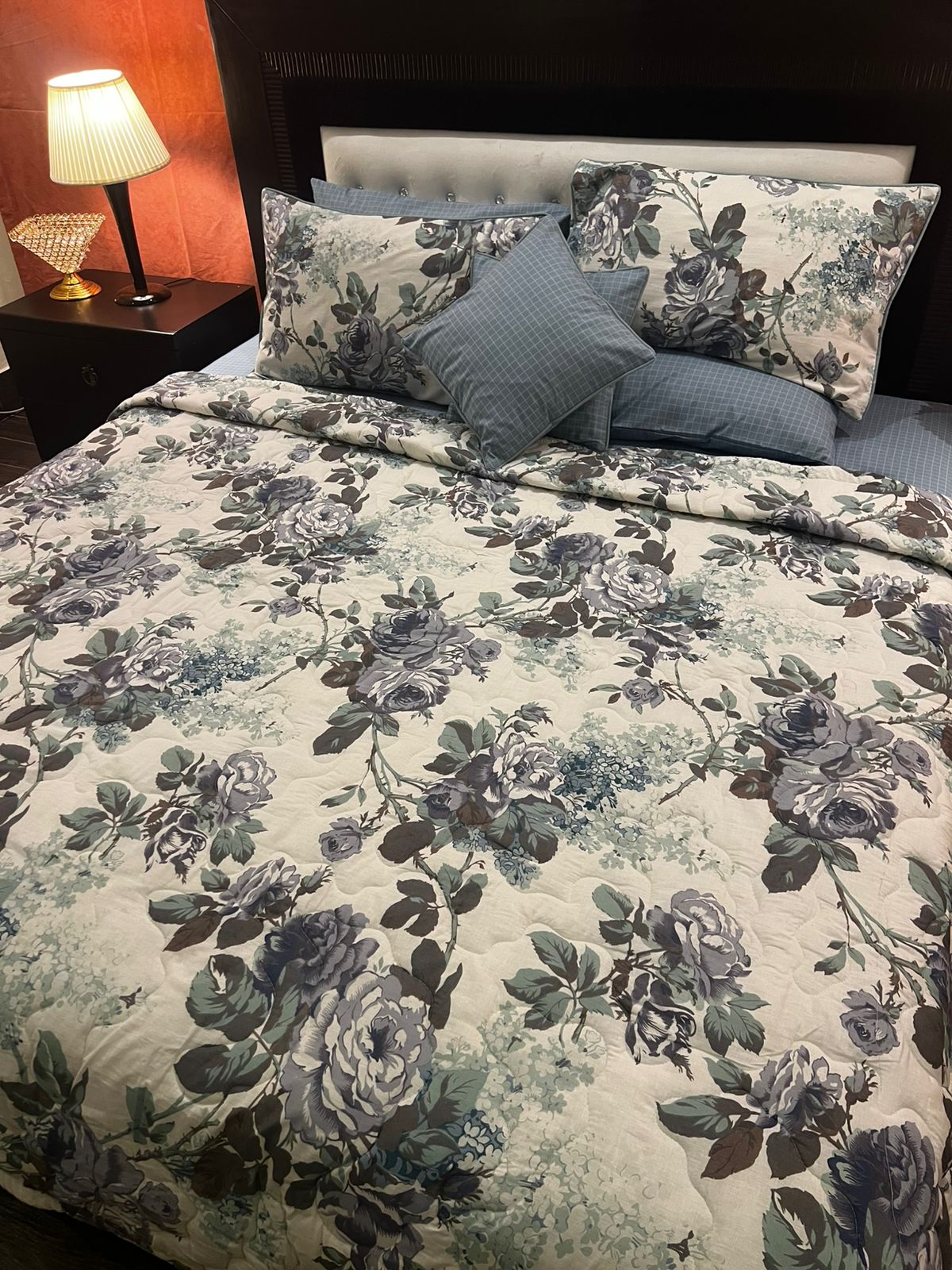 IV653 Cotton Duvet Cover Set - Without Filling