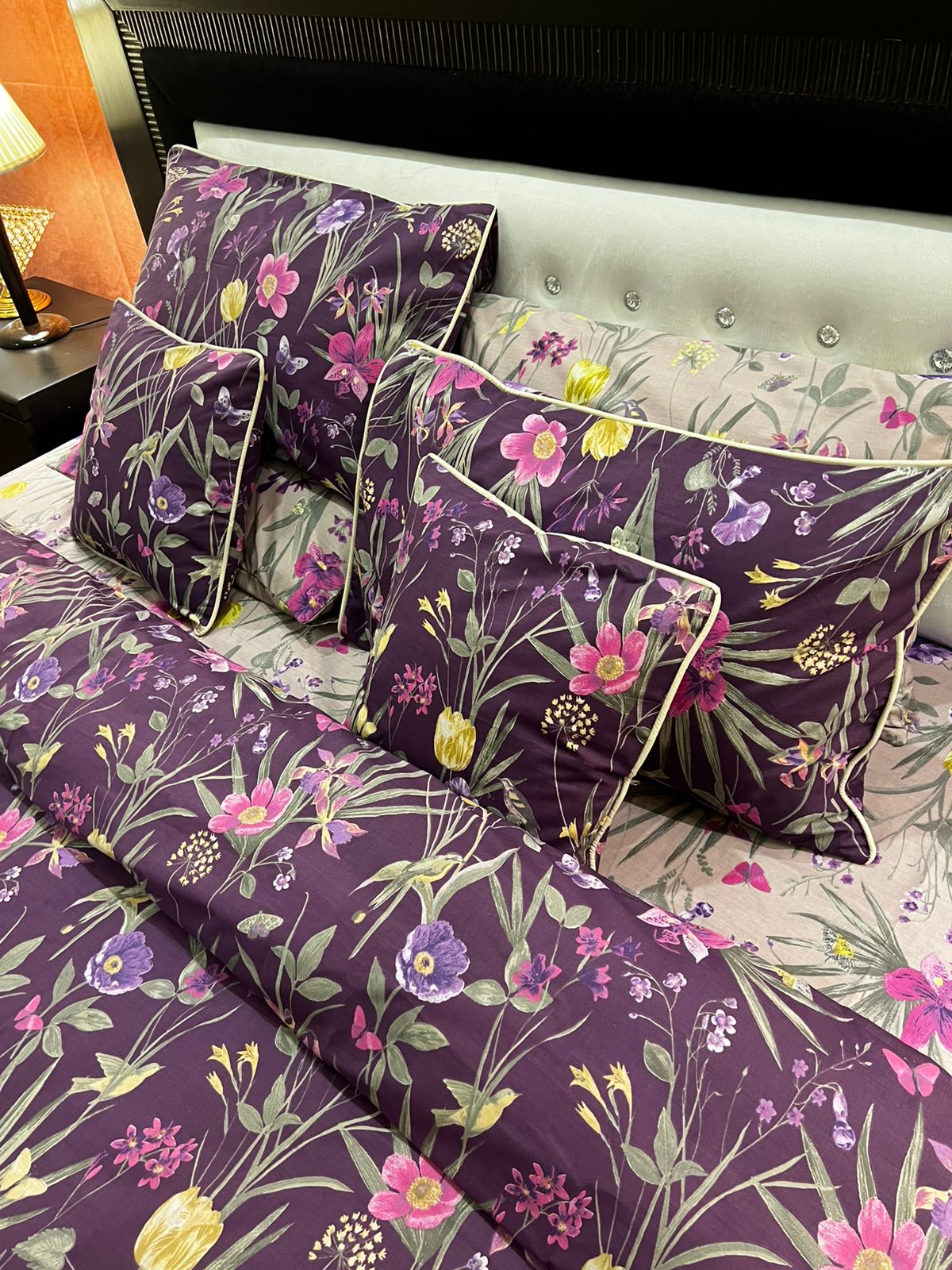 IV696 Cotton Duvet Cover Set - Without Filling