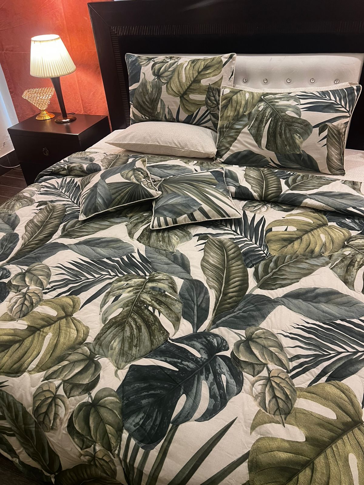 IV638 Cotton Comforter Set - Light Filling