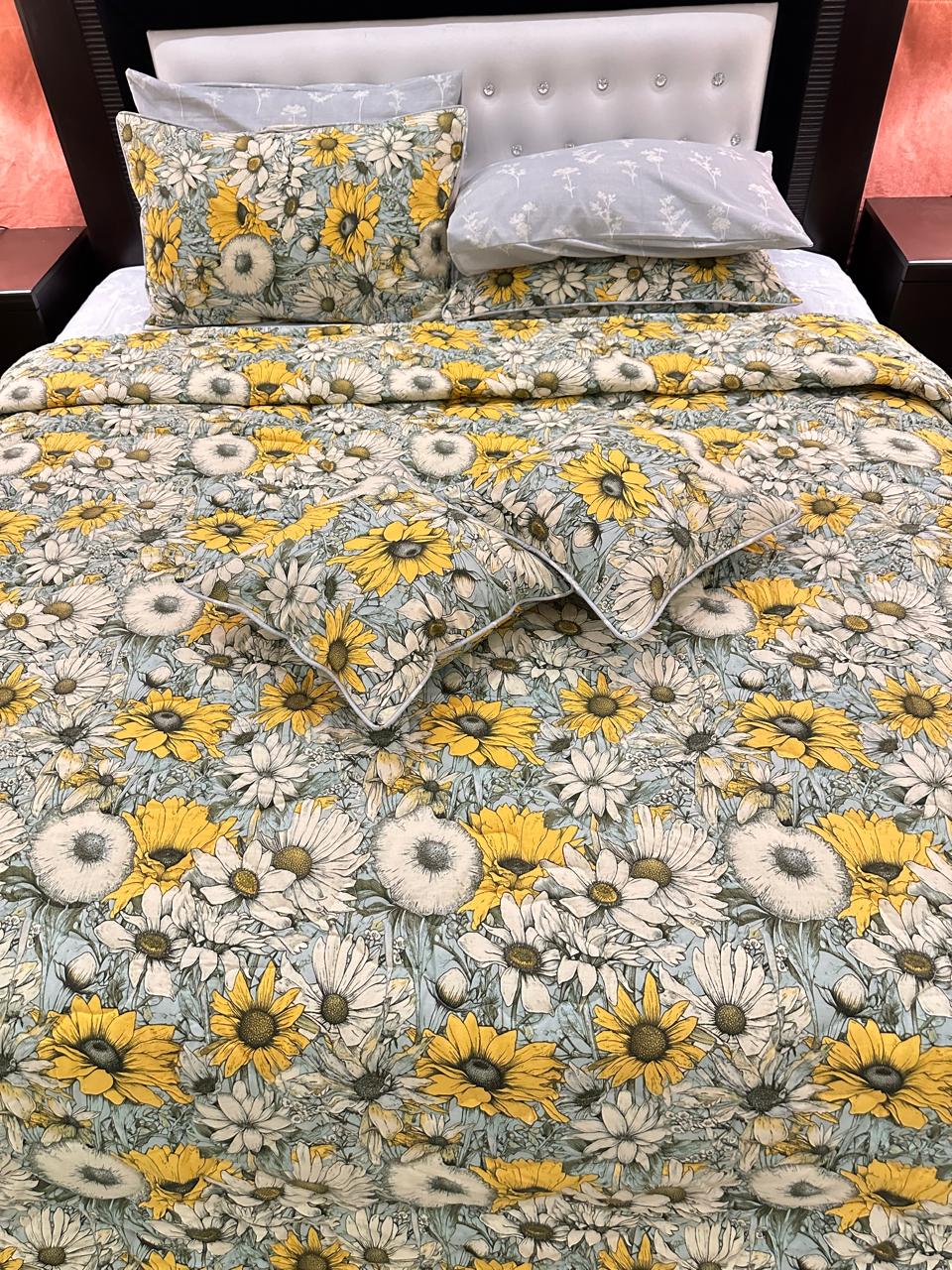 IV545 Cotton Comforter Set - Light Filling