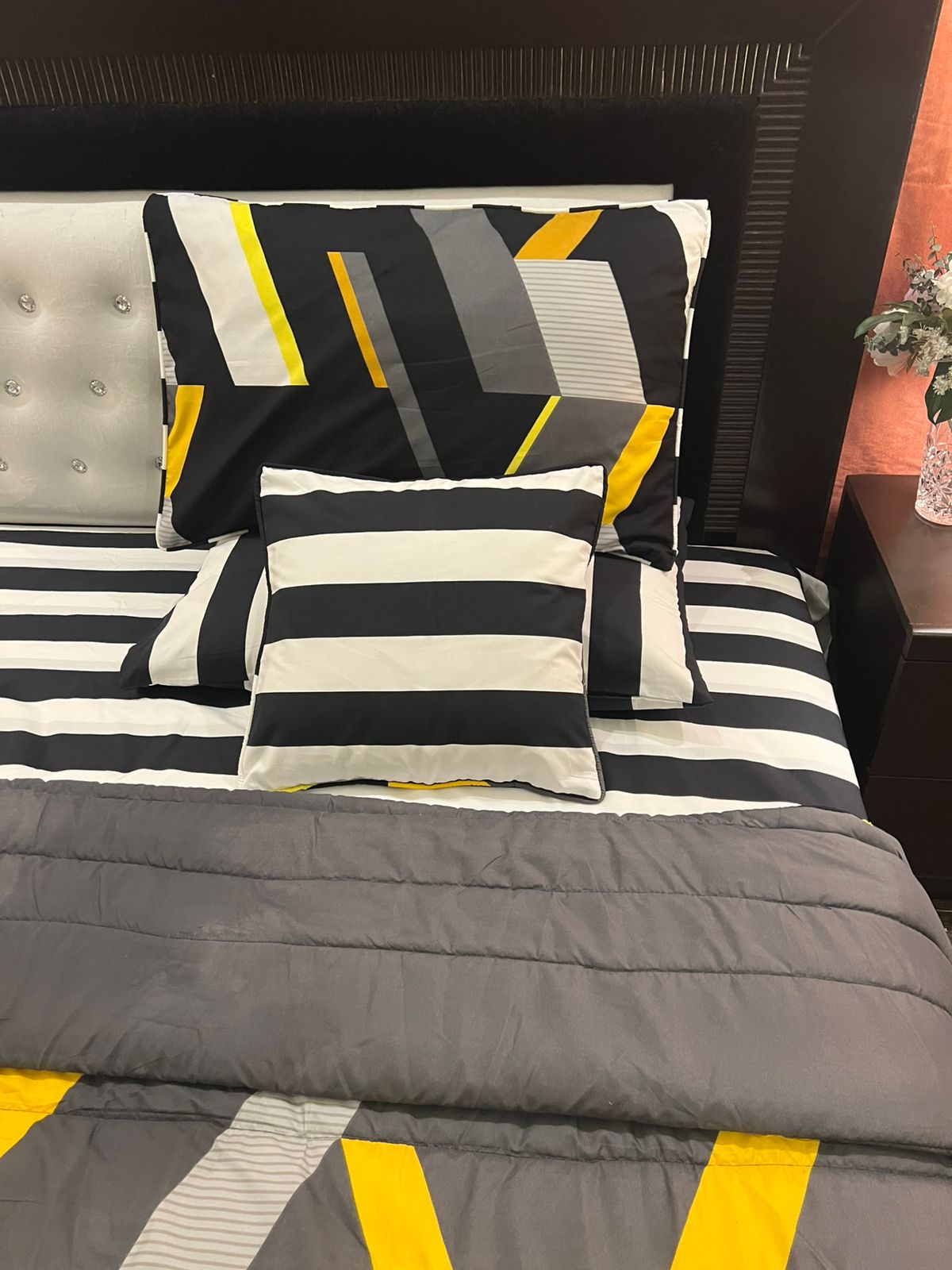 IV633 Cotton Duvet Cover Set - Without Filling