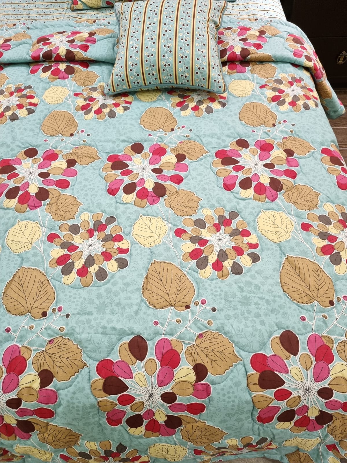 IV506 Cotton Comforter Set - Light Filling