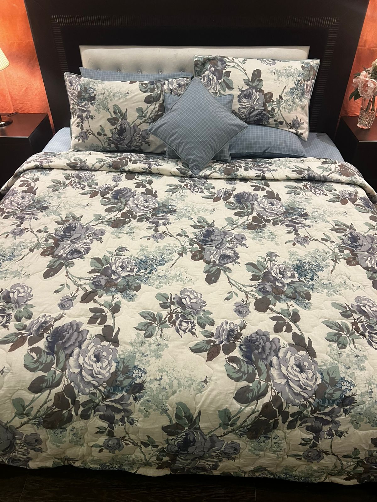 IV653 Cotton Duvet Cover Set - Without Filling