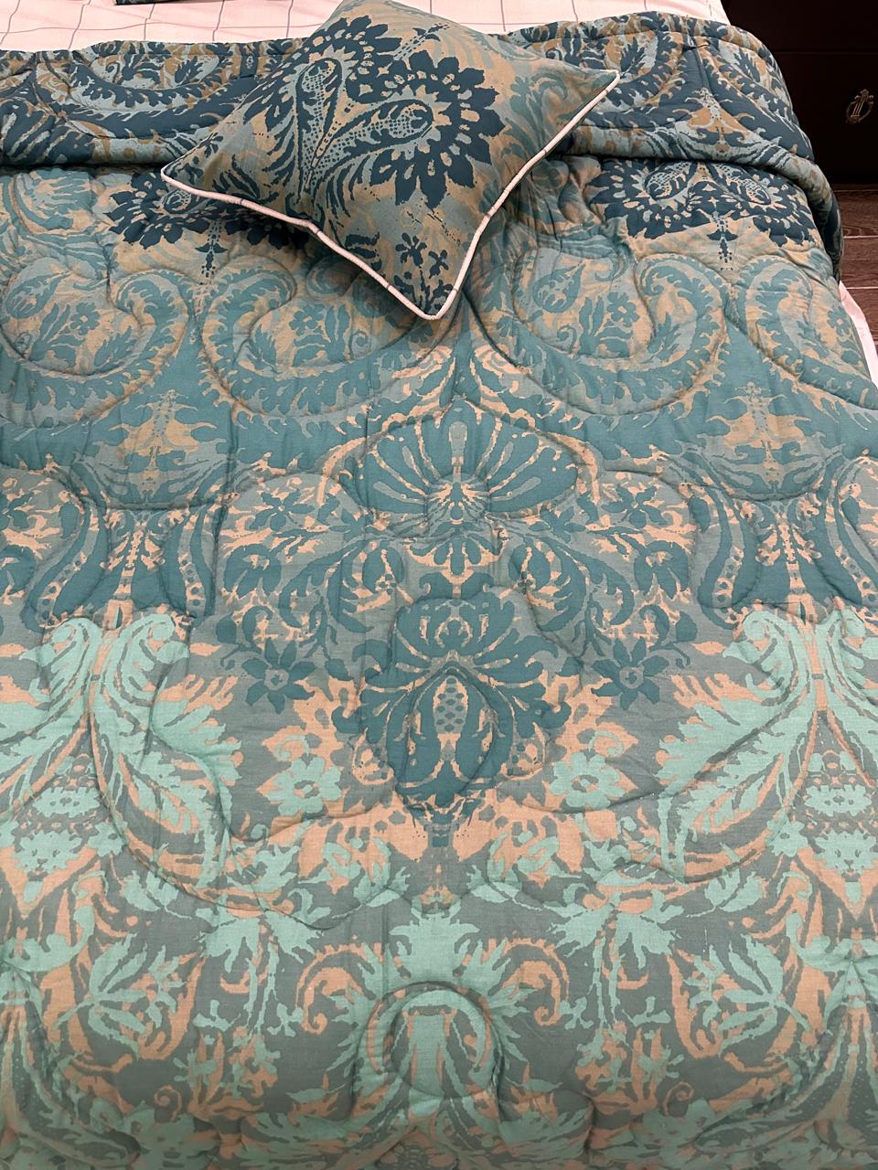 IV546 Cotton Comforter Set - Light Filling