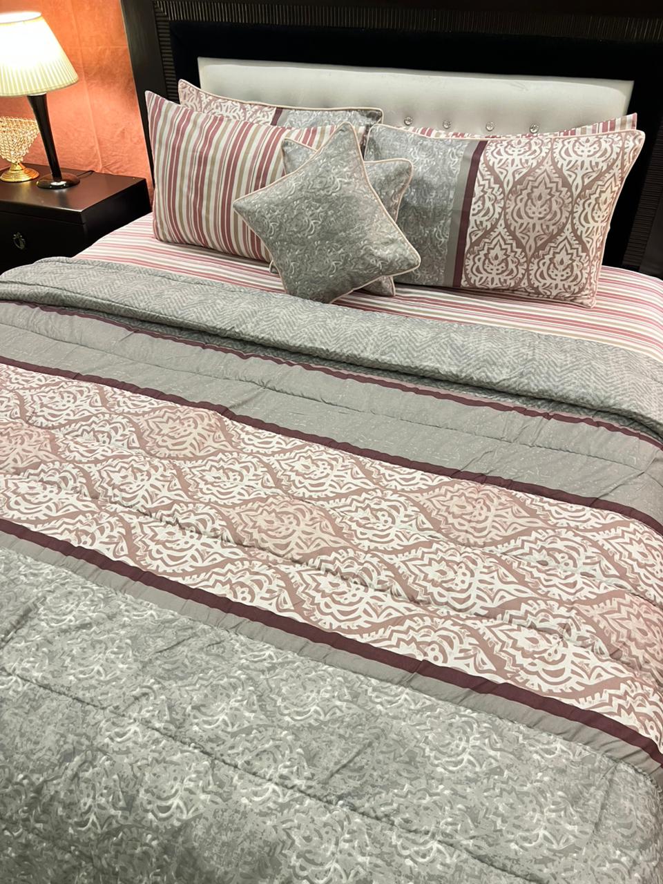 IV582 Cotton Comforter Set - Light Filling