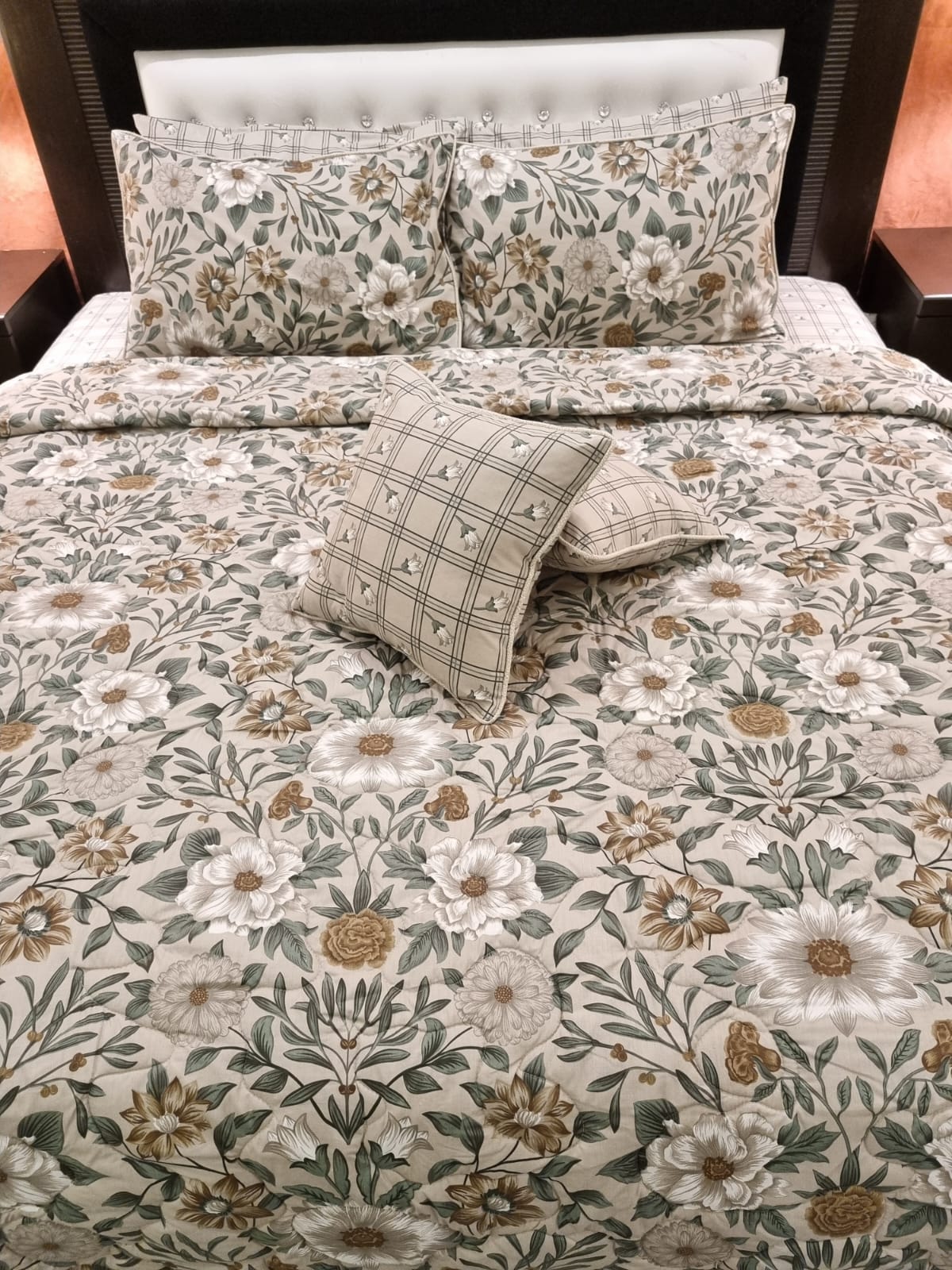 IV498 Cotton Duvet Cover Set - Without Filling