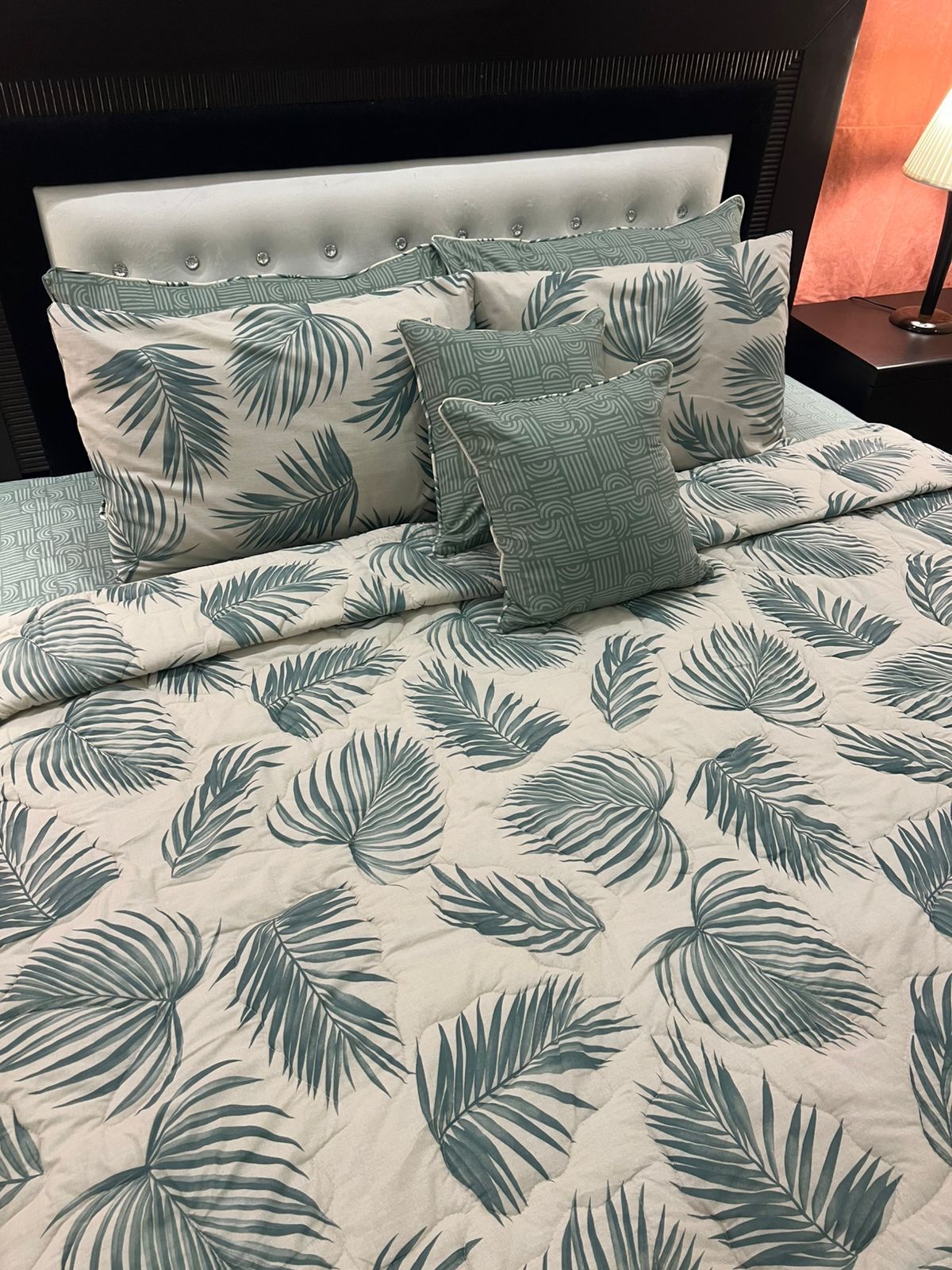 IV626 Cotton Comforter Set - Light Filling