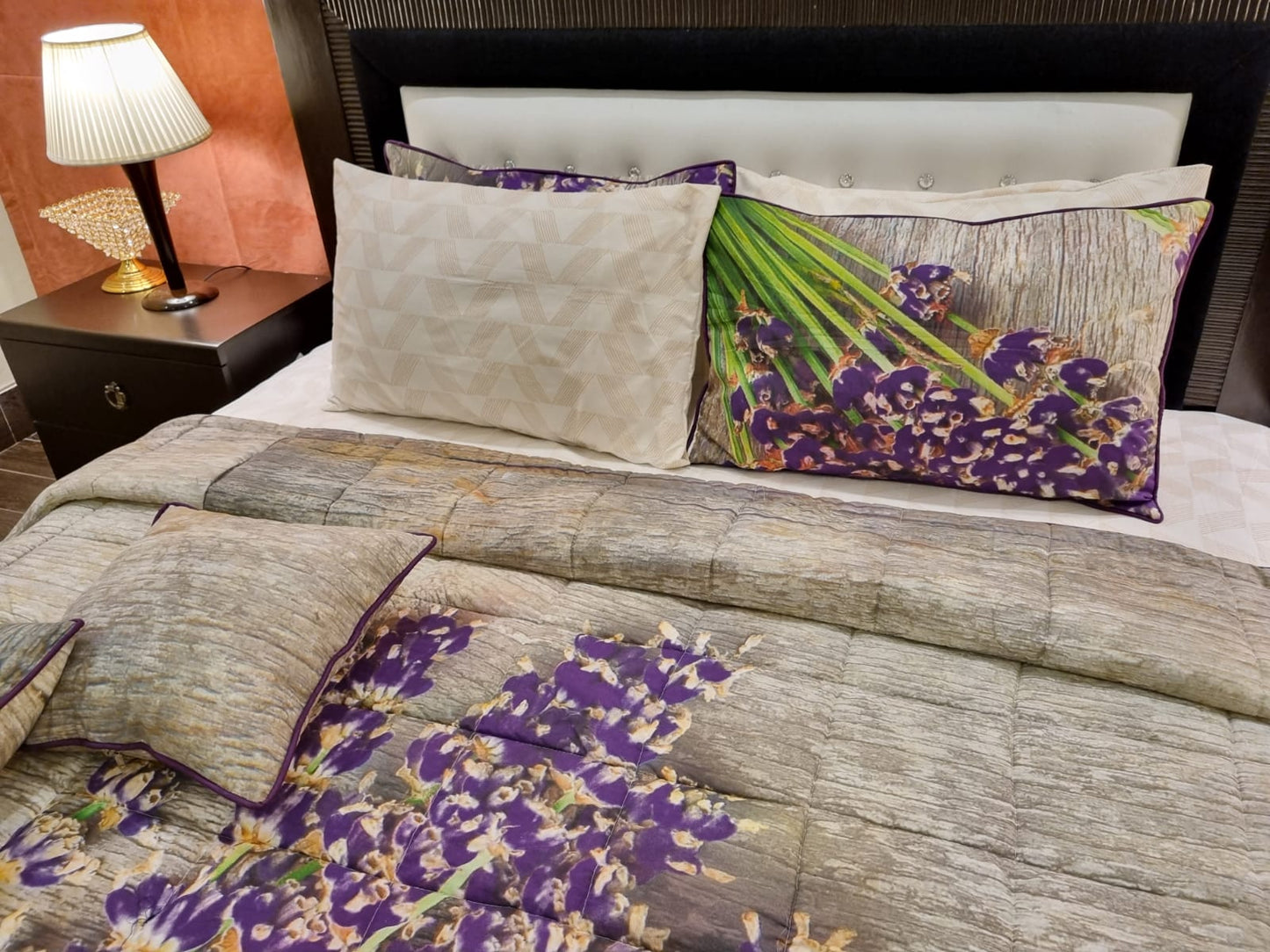 IV445 Cotton Duvet Cover Set - Without Filling