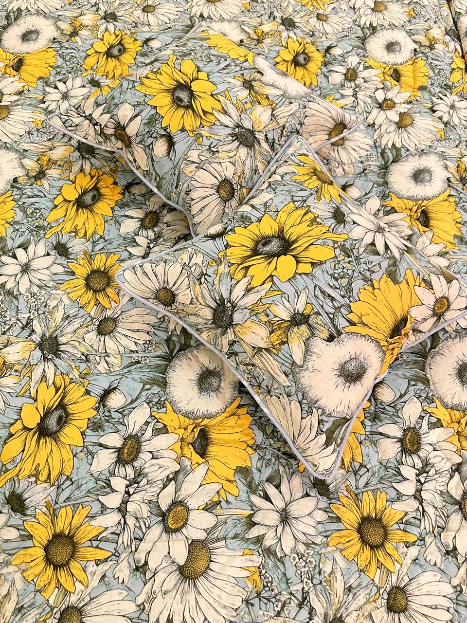 IV545 Cotton Comforter Set - Light Filling