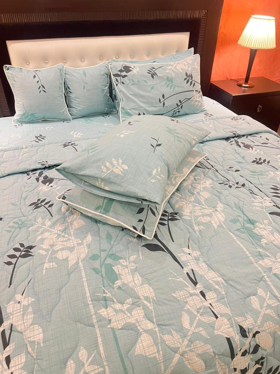 IV563 Cotton Comforter Set - Light Filling