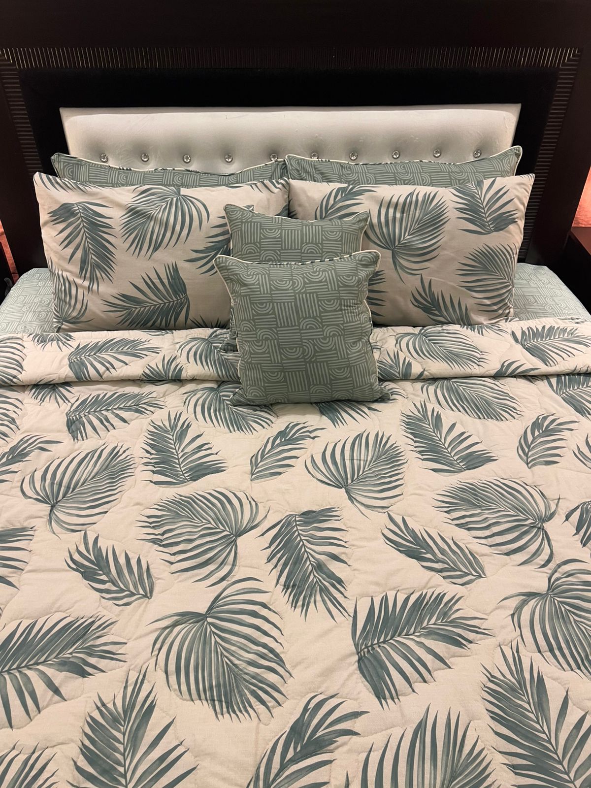IV626 Cotton Comforter Set - Light Filling