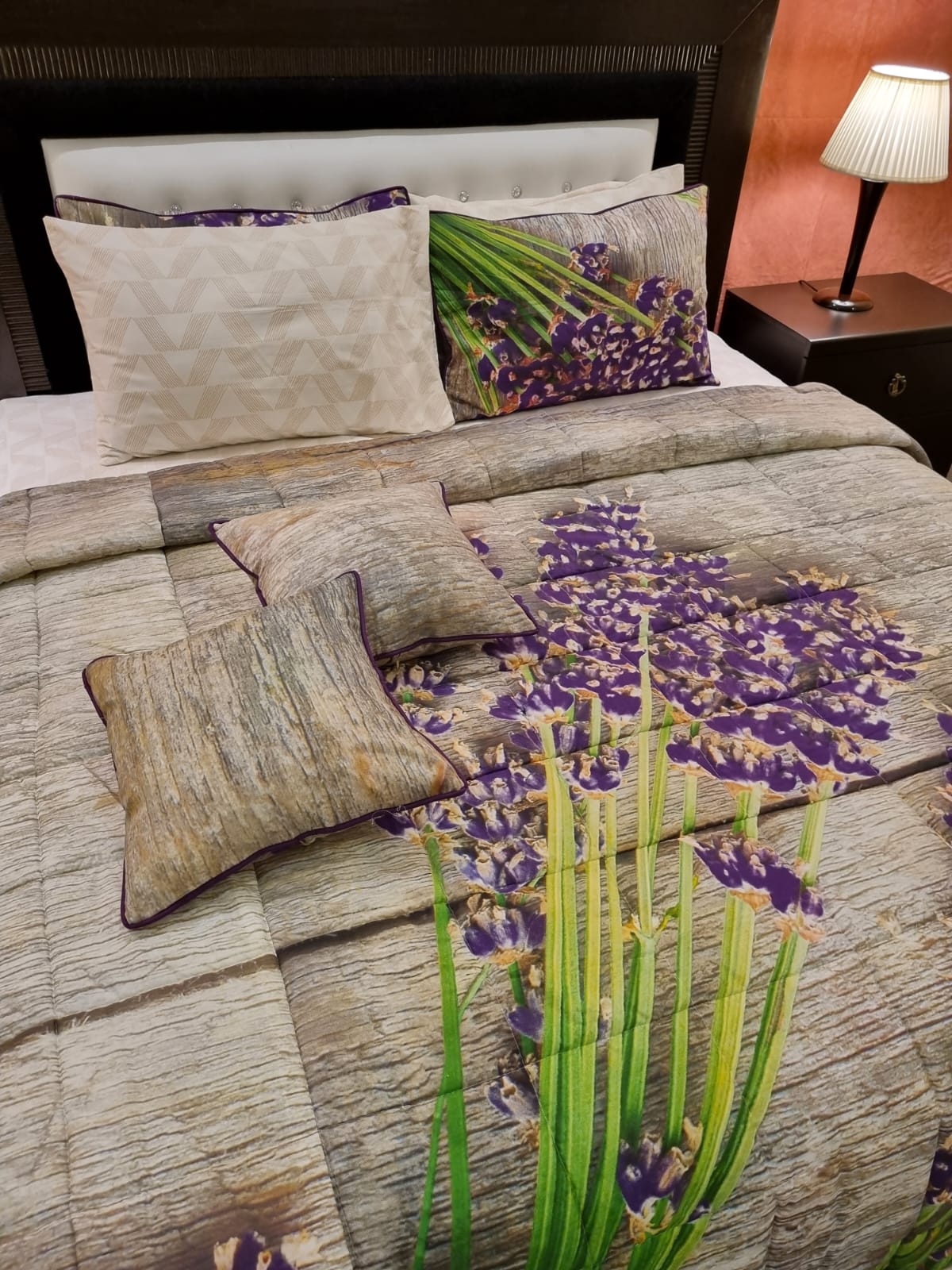 IV445 Cotton Duvet Cover Set - Without Filling